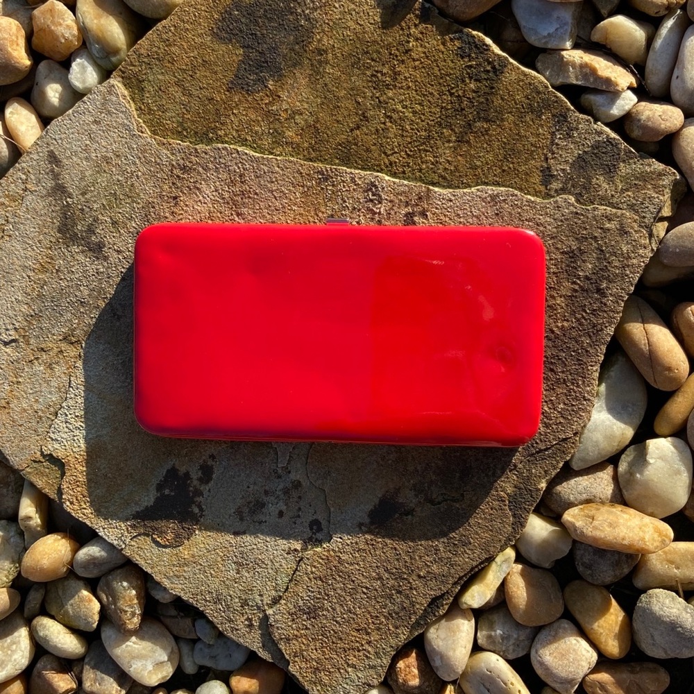 Bright Red Wallet
